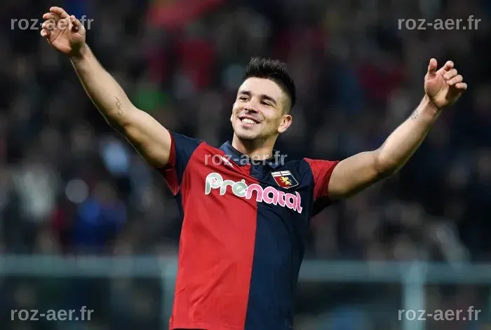 Diego Simeone ému par son fils - Serie A - J14 - Genoa-Juventus (3-1 ...