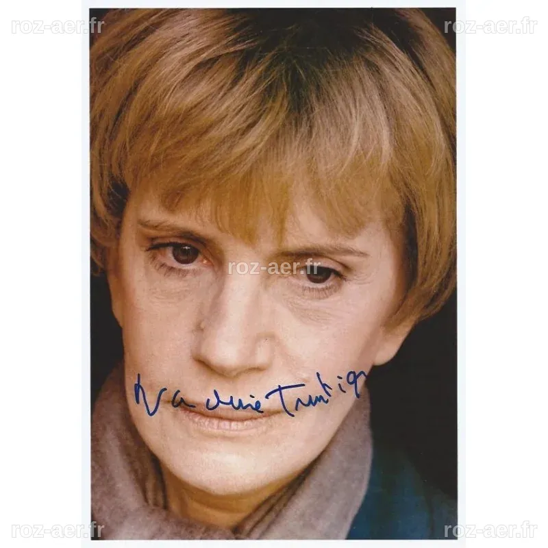 Nadine TRINTIGNANT Autograph