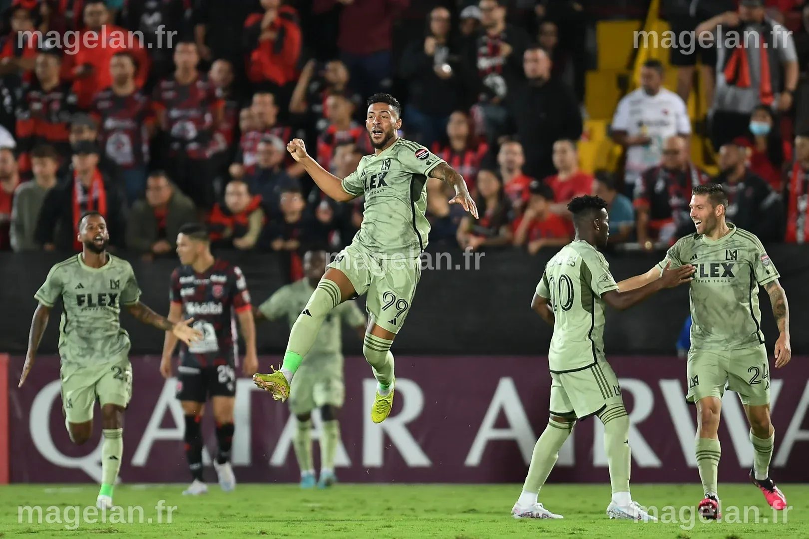 Bouanga hat trick paves way for LAFC at Alajuelense