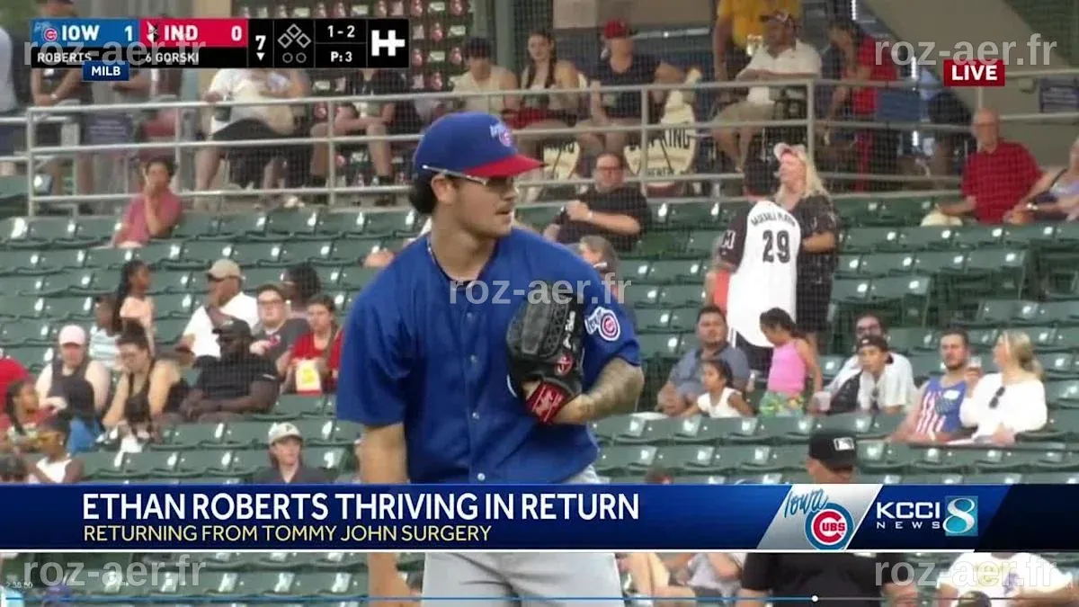 Cubs pitcher Ethan Roberts is thriving in his return from Tommy John ...