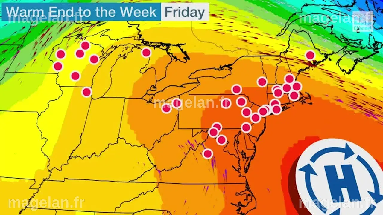 Record Heat In Northeast To End Week - Videos from The Weather Channel