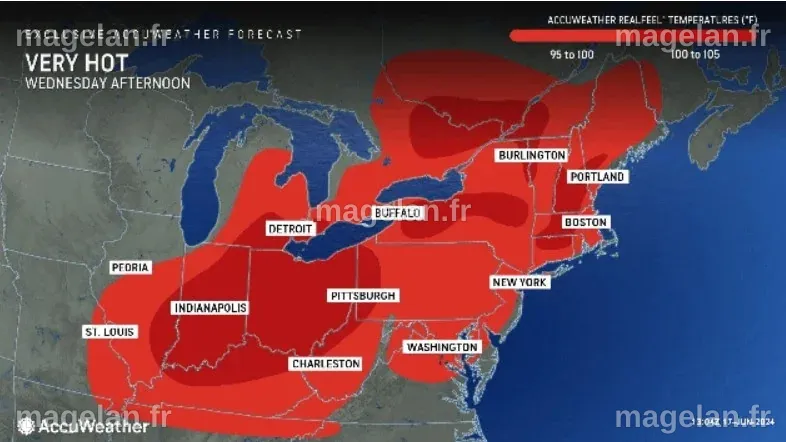 Une nouvelle vague de chaleur précoce s'annonce cette semaine dans le Nord-Est