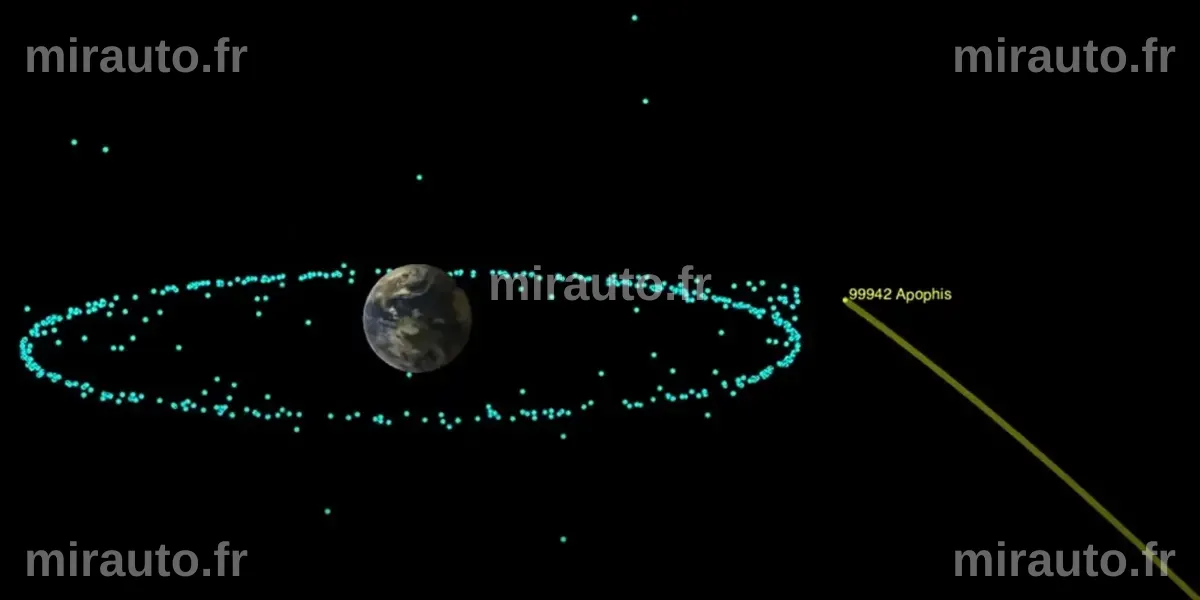 Un astéroïde surnommé 'Dieu du Chaos' frôlera la Terre dans trois ans, selon la NASA