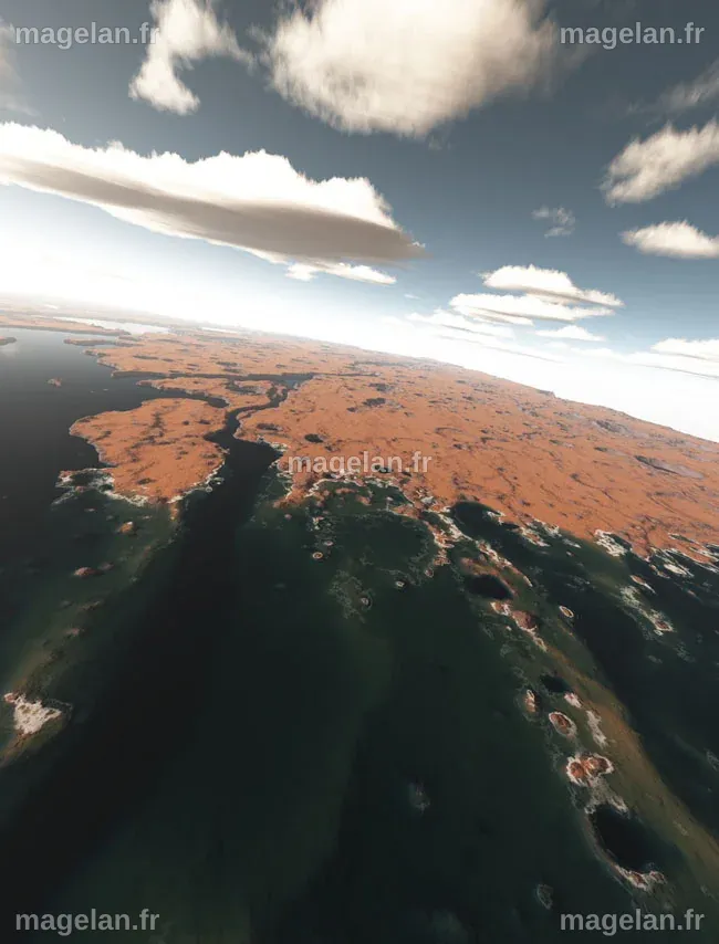 Ancient Mars Covered by Vast Ocean | Space