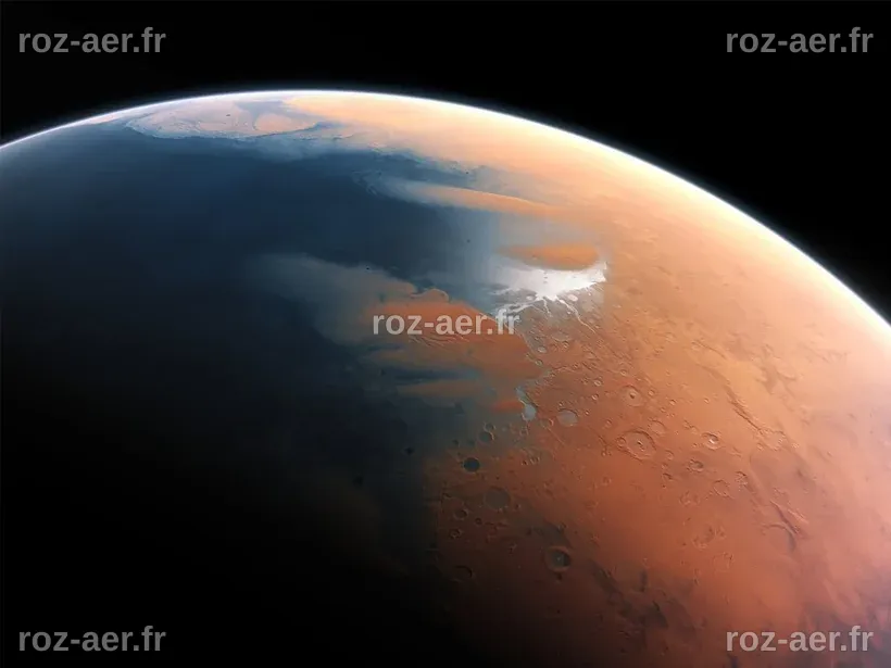 Une immense 'anneau de baignoire' pourrait révéler les contours d'un océan ancien sur Mars