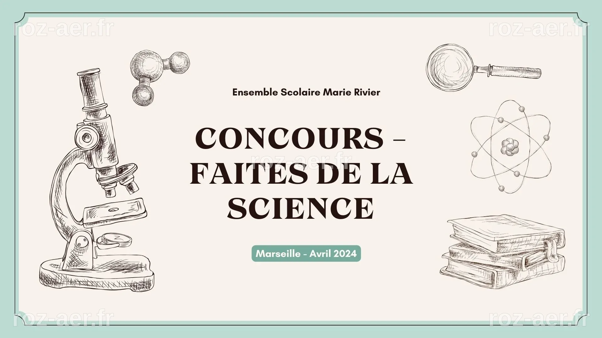 Concours - Faites de la Science - marie-rivier.org | Ensemble Scolaire ...
