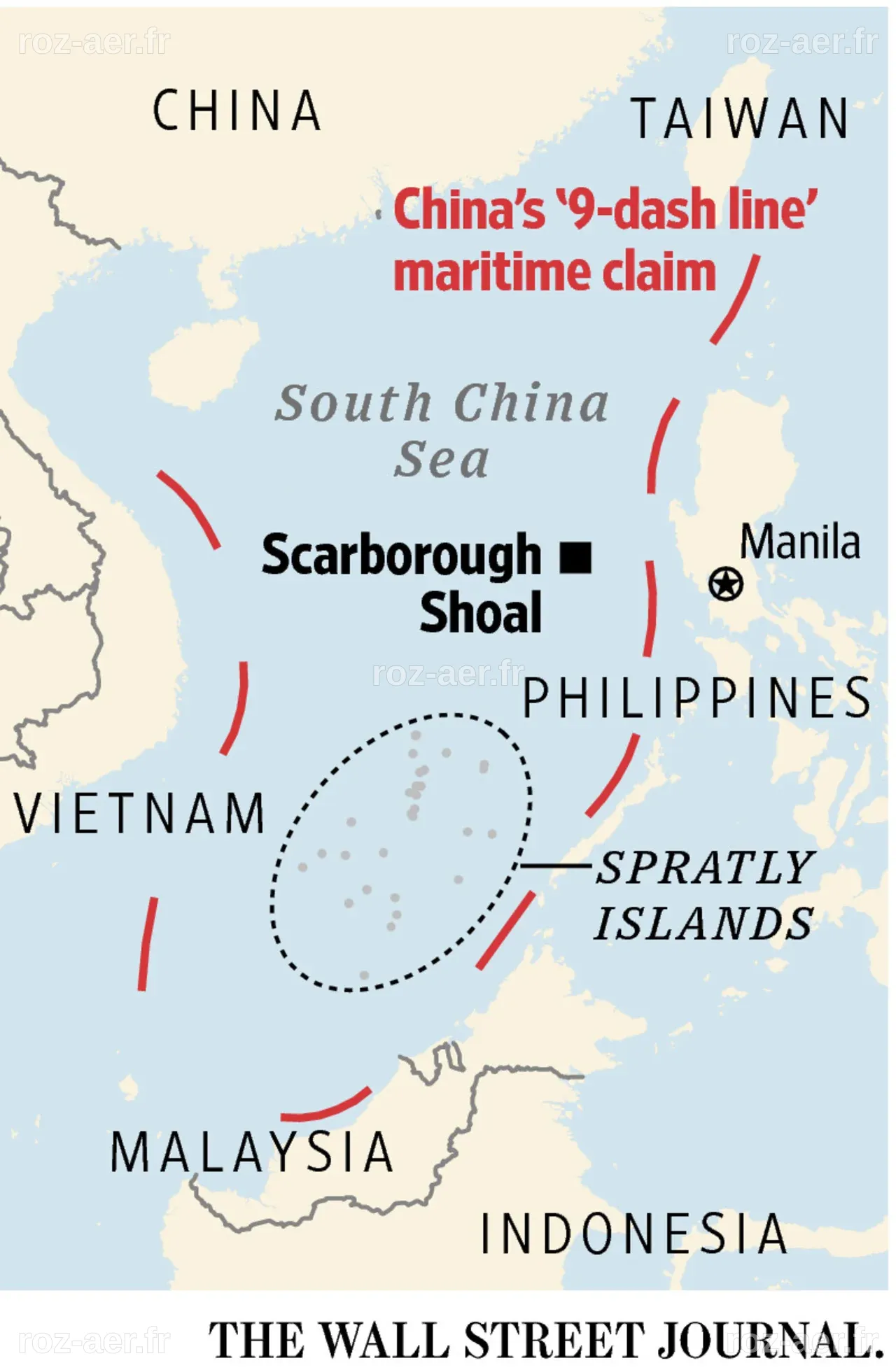 Exclusif : La Chine bloque l'accès à la zone disputée du Scarborough, selon des images satellites