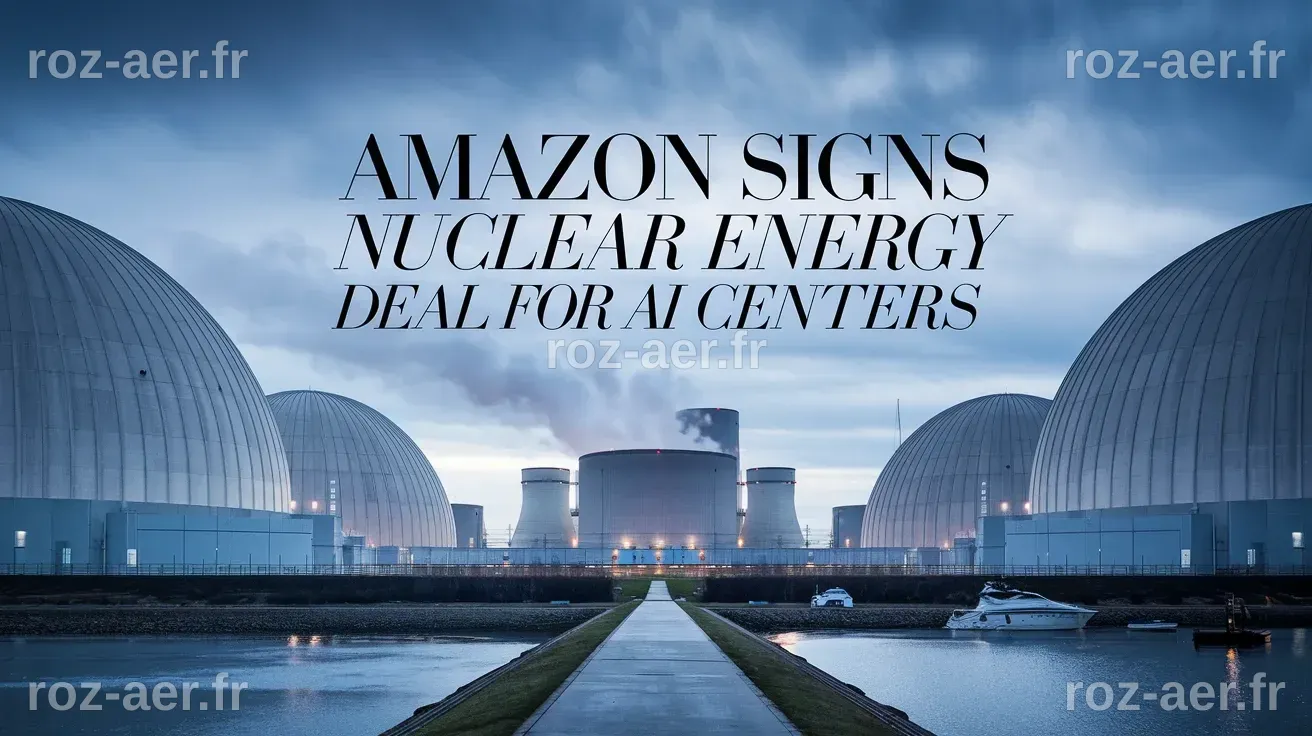 Amazon Signs Nuclear Energy Deal for AI Centers - Datatunnel