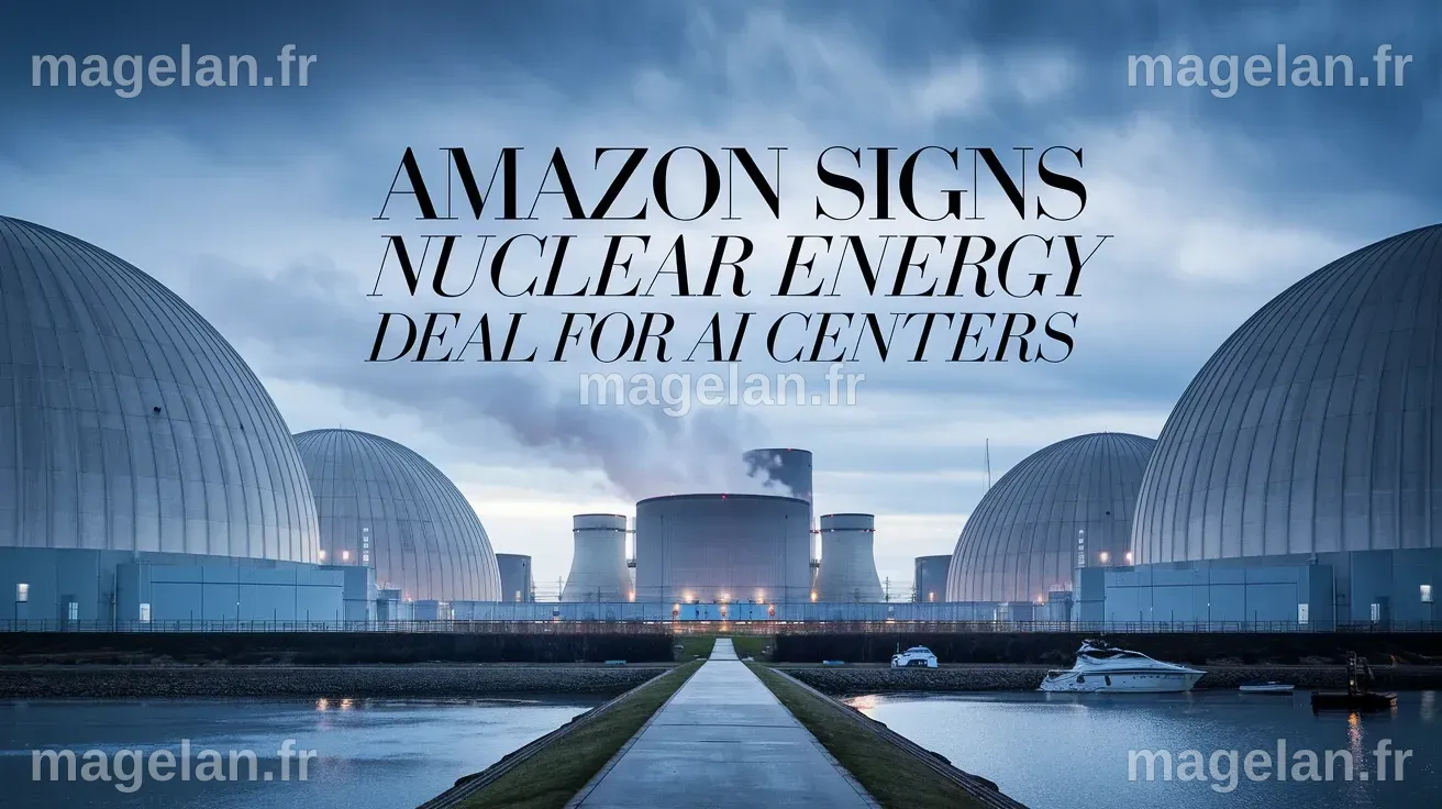 Amazon Signs Nuclear Energy Deal for AI Centers - Datatunnel