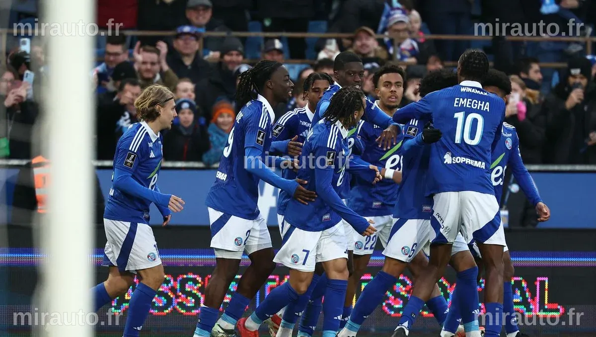 Ligue Conférence : Strasbourg triomphe face à Mayence, l'éclat d'Enciso et le retour réussi d'Ouattara
