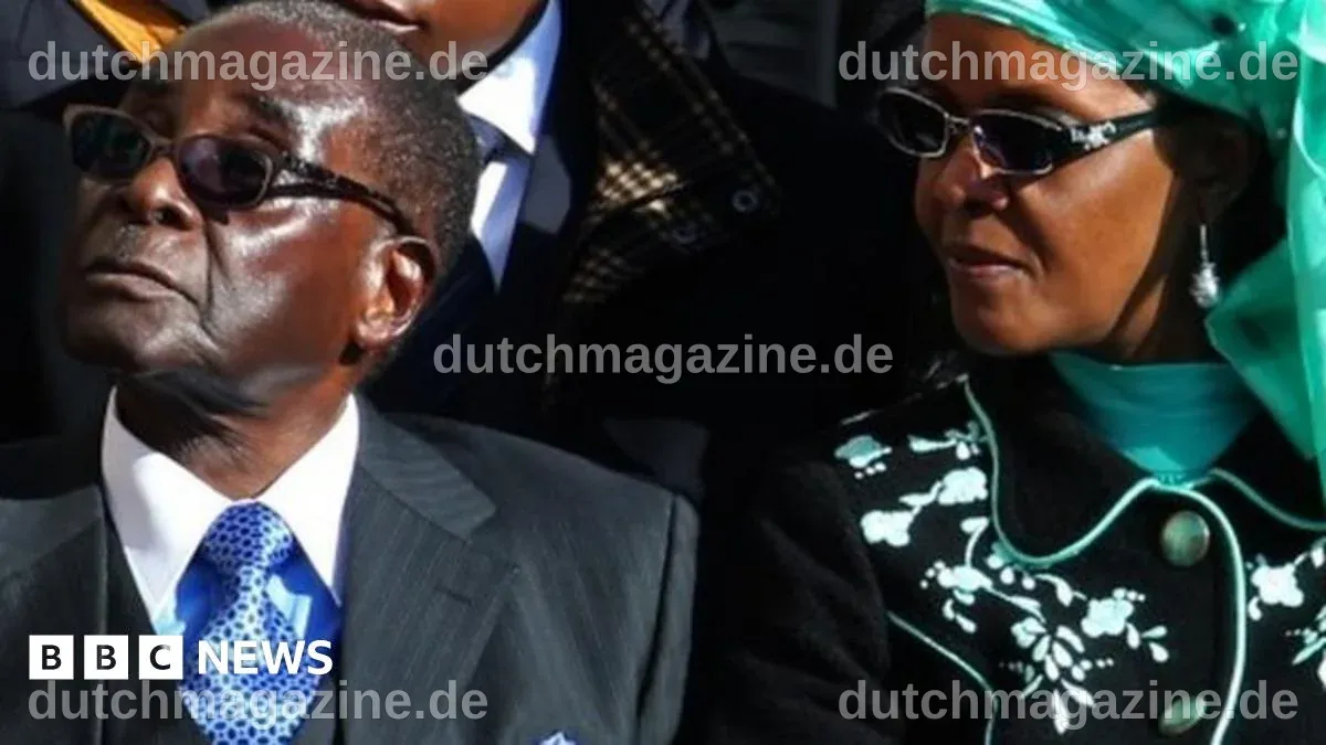 Bellarmine Mugabe gesteht das Führen einer Waffe in Südafrika