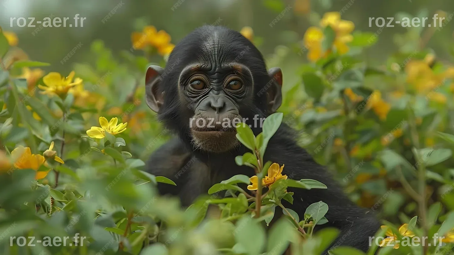 Premium Photo | Australopithecus explores its ancient habitat embodying ...