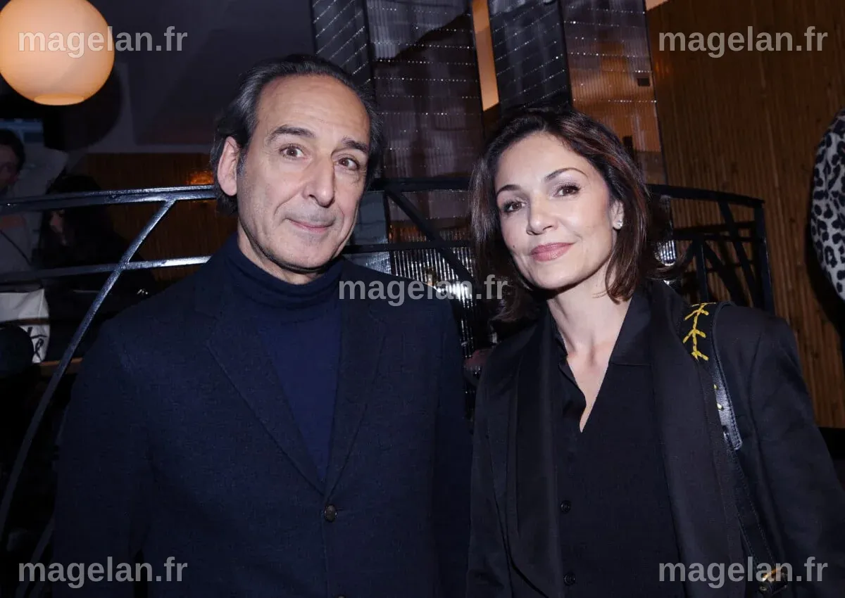 Photo : Alexandre Desplat, Nadia Farès - 2ème édition du "Paris Film ...