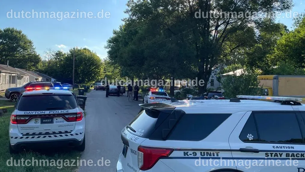 Polizei untersucht gemeldeten Schusswechsel in der Nähe eines Wohnkomplexes in Dayton