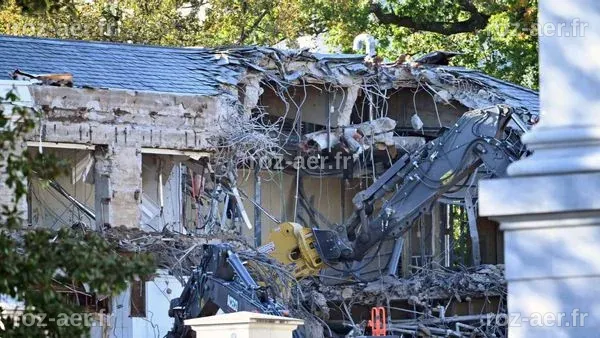 Trump said new White House ballroom construction wouldn't 'interfere ...