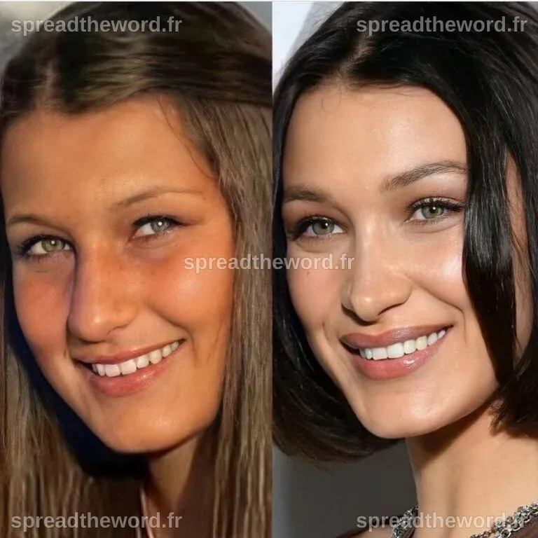 bella-hadid-avant-apres - Actualités