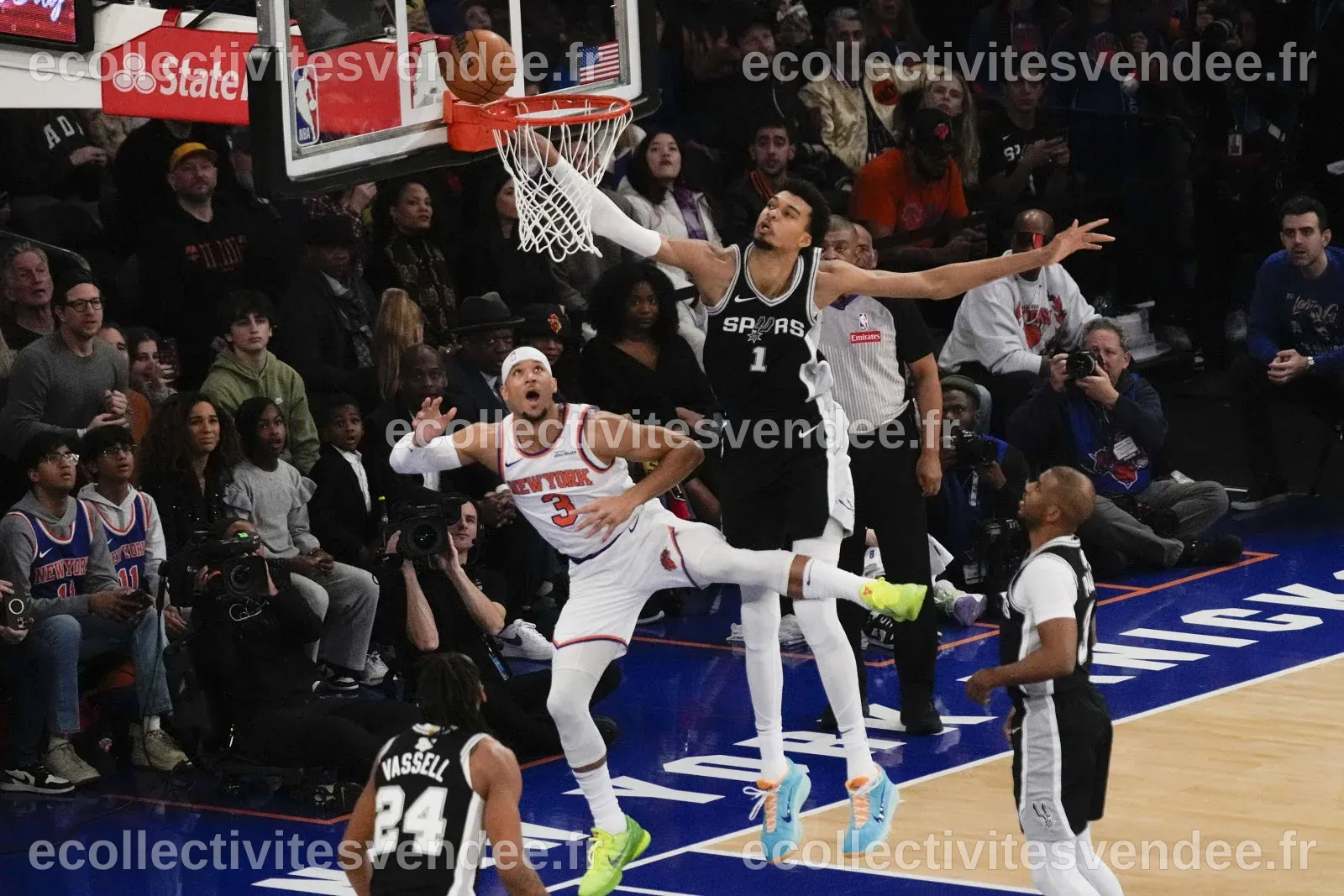 Basket. NBA : Victor Wembanyama brille mais perd son premier « match de ...