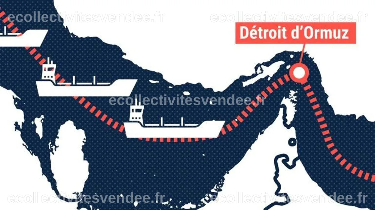 Un jour, une carte : le détroit d’Ormuz, passage maritime crucial pour ...