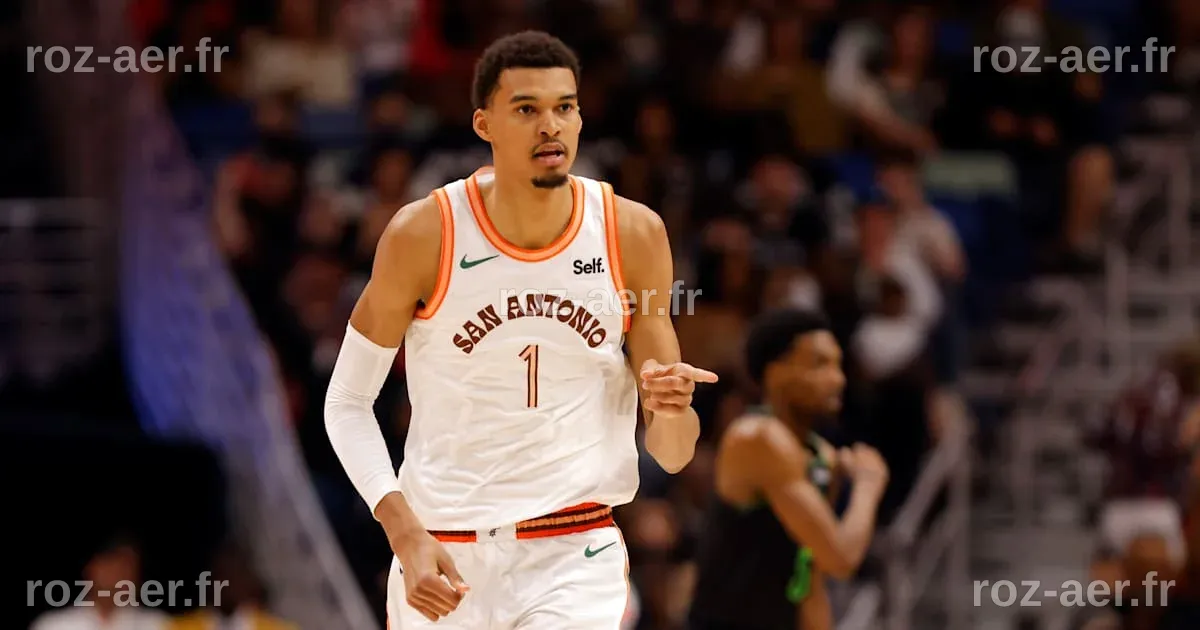NBA : Victor Wembanyama remporte le trophée de meilleur rookie de l ...