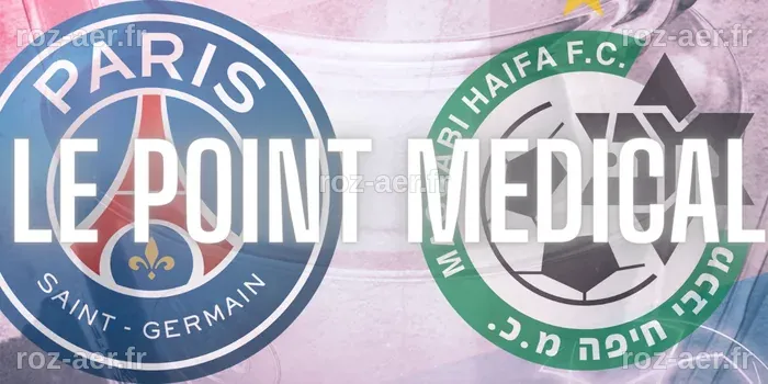 Le point médical du PSG avant la réception du Maccabi Haïfa - Canal ...