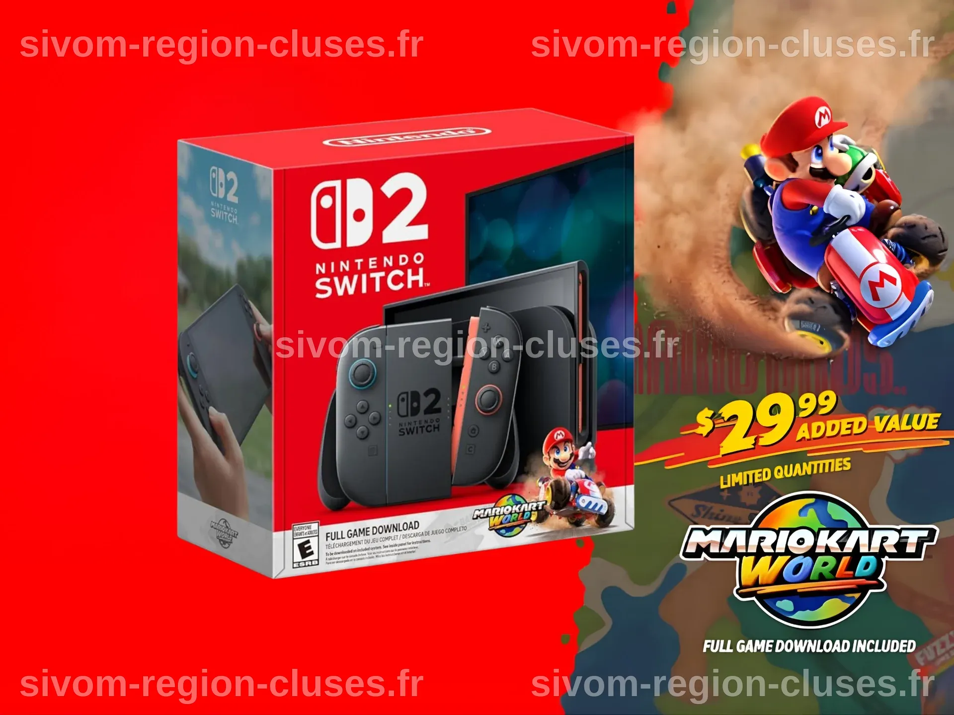 Nintendo met fin à l'offre groupée Switch 2 Mario Kart World et à la ...
