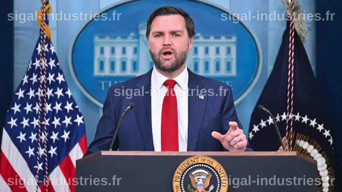 J. D. Vance, vice-président américain, au cœur de négociations délicates avec l'Iran