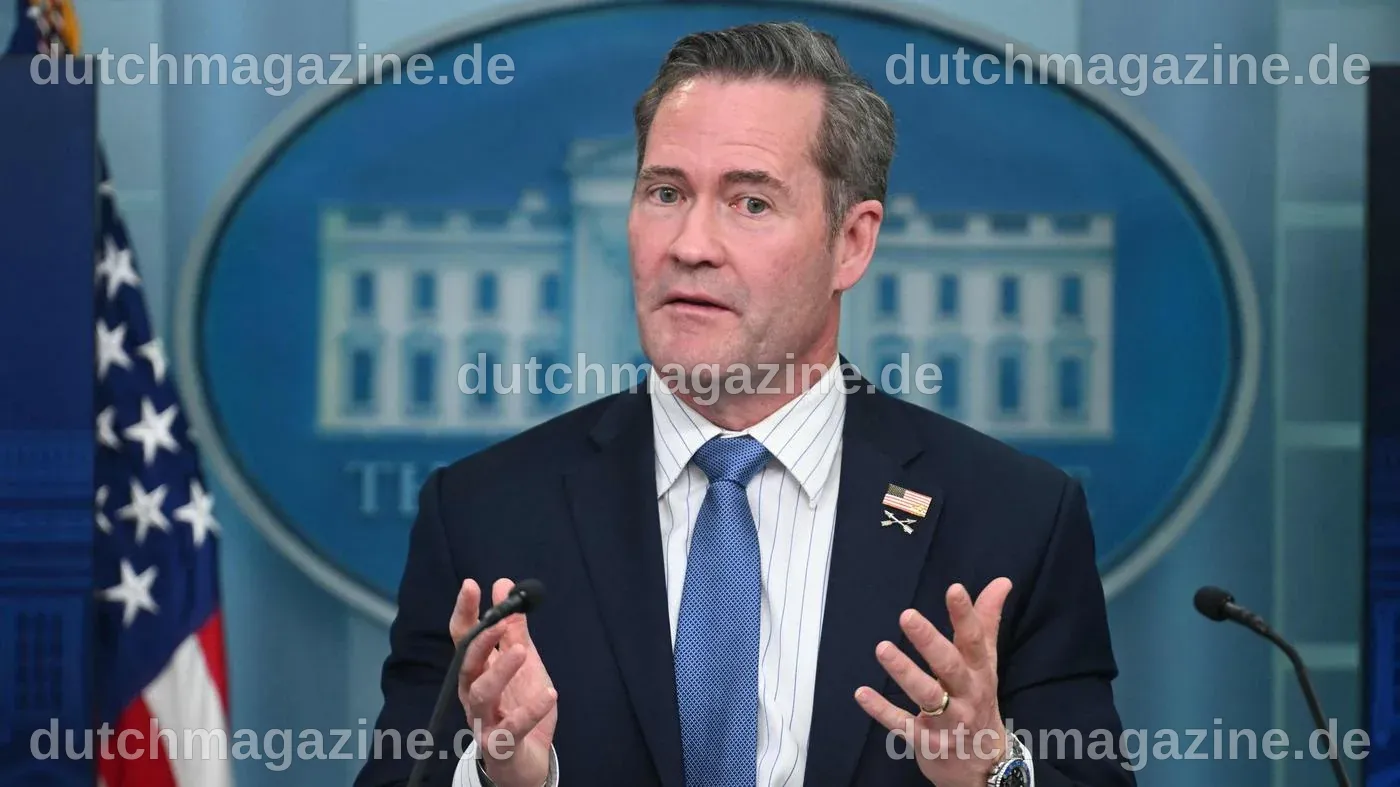 Nach Signal-Chat-Skandal: Trumps Sicherheitsberater Waltz soll UN ...
