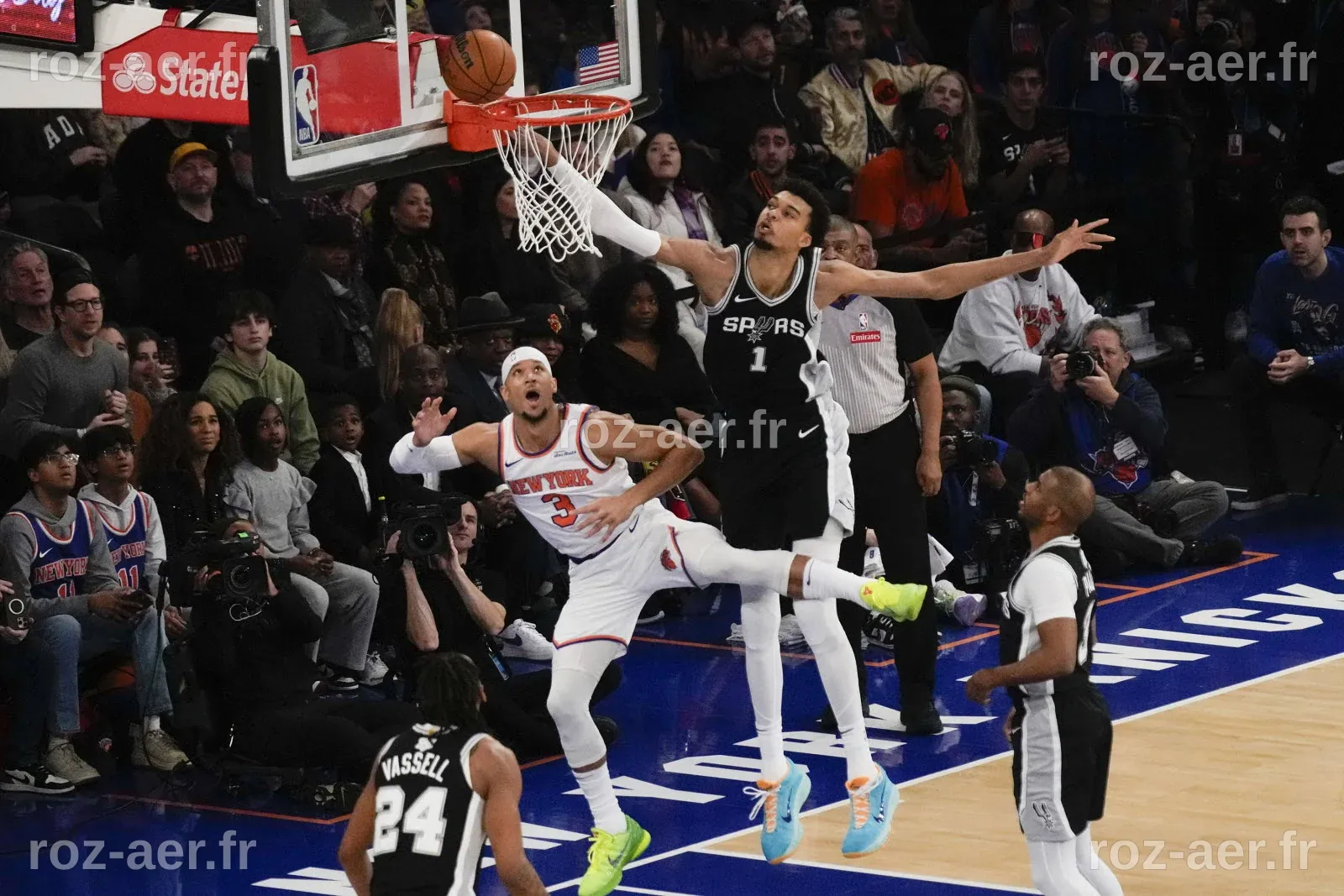 Victor Wembanyama brille lors de son premier match de playoffs NBA avec 35 points contre Portland