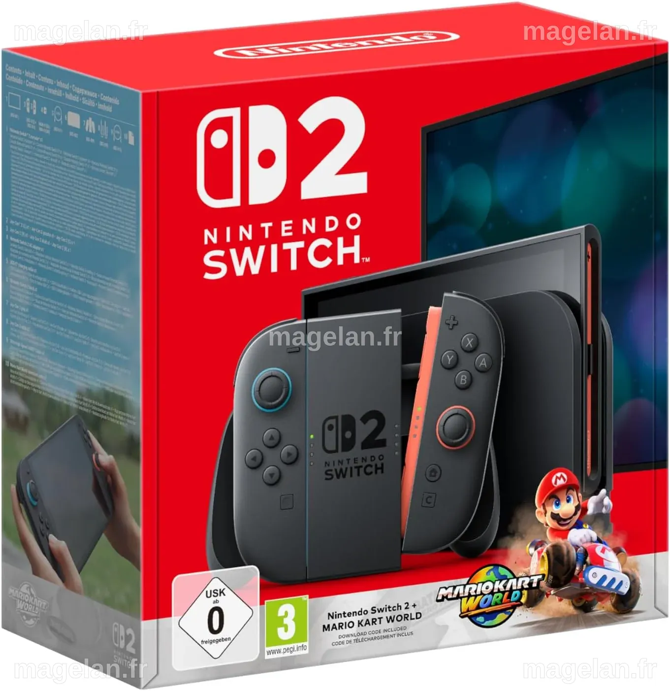 Nintendo Switch 2 + Mario Kart World : Amazon.fr: Jeux vidéo