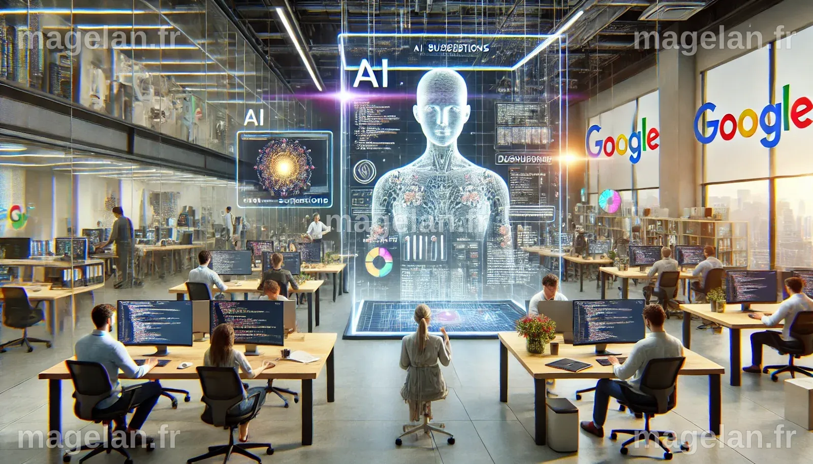 Google laisse l’intelligence artificielle gérer une partie de de son code