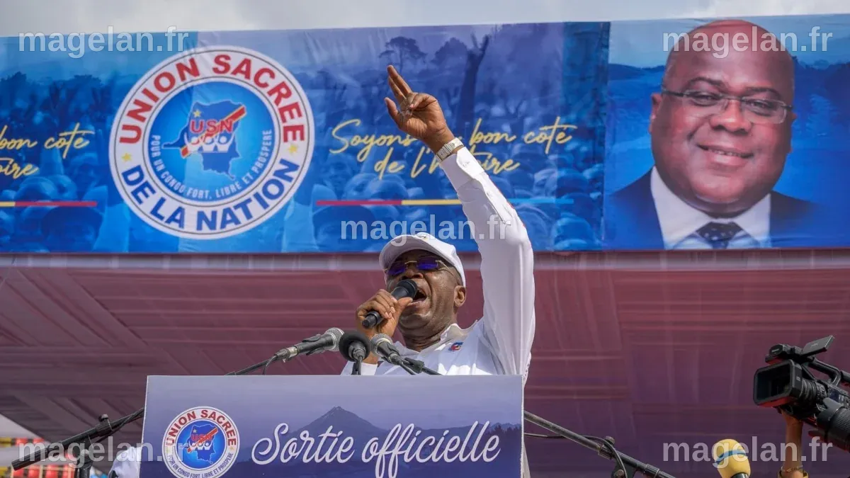RDC: présentation de l'Union sacrée de la nation à 8 mois de la ...