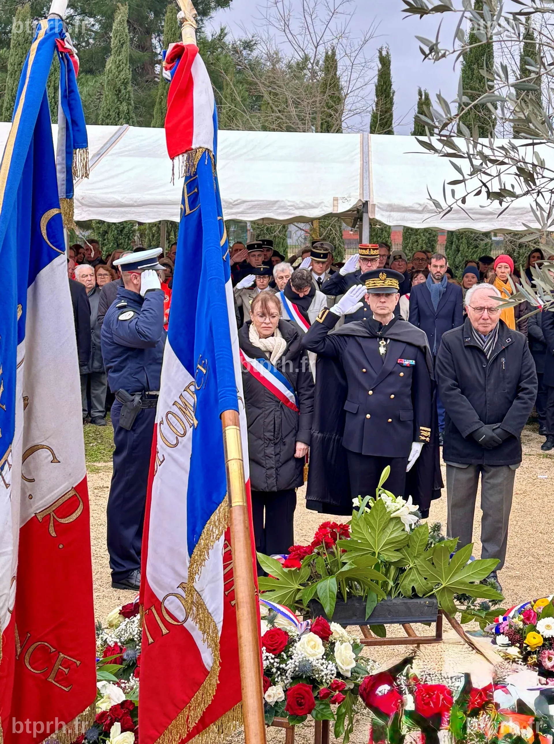 Cérémonie officielle régionale au Camp des Milles à l'occasion de la ...