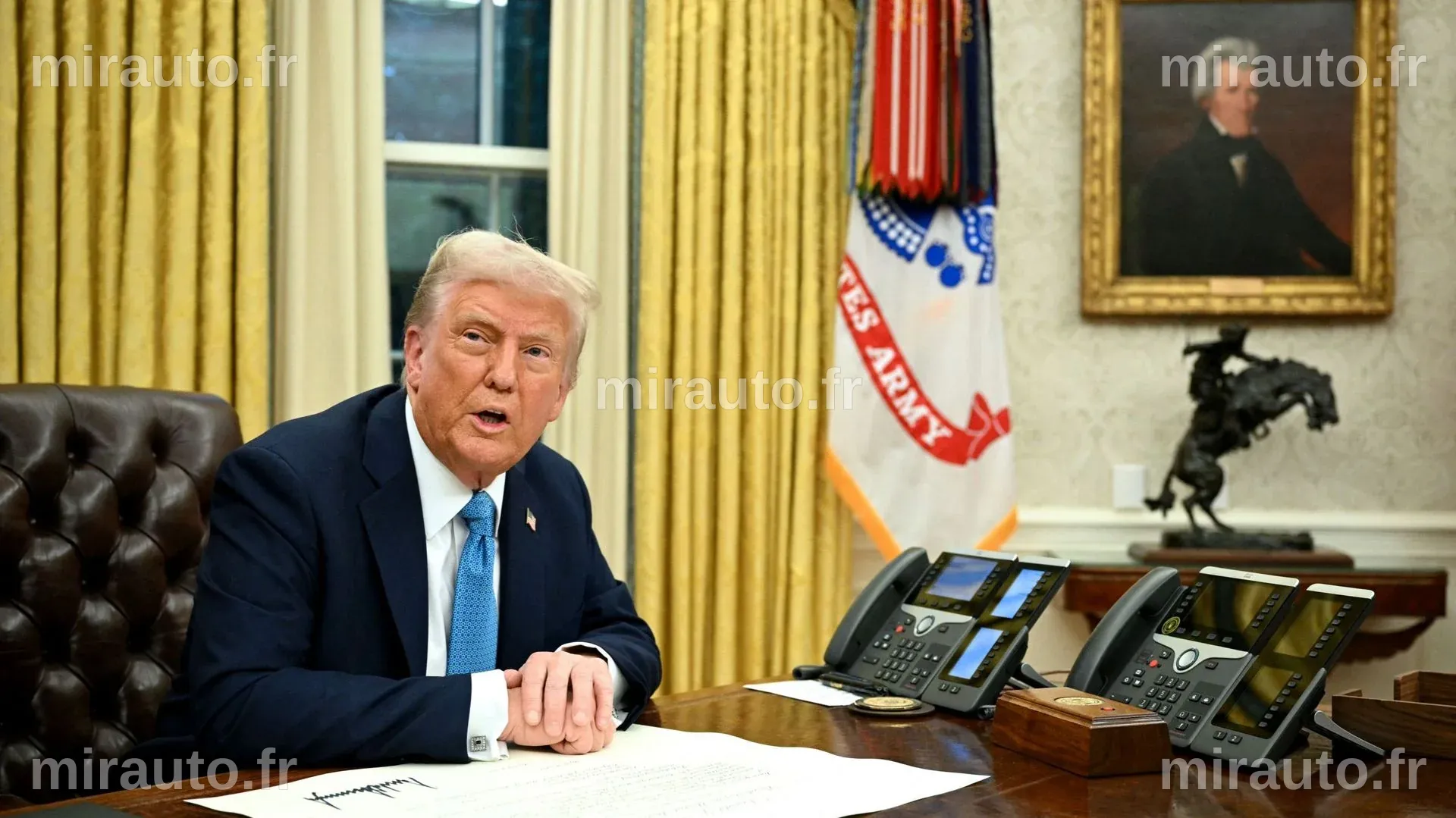 Trump exhorte les entreprises à renoncer aux remboursements de tarifs
