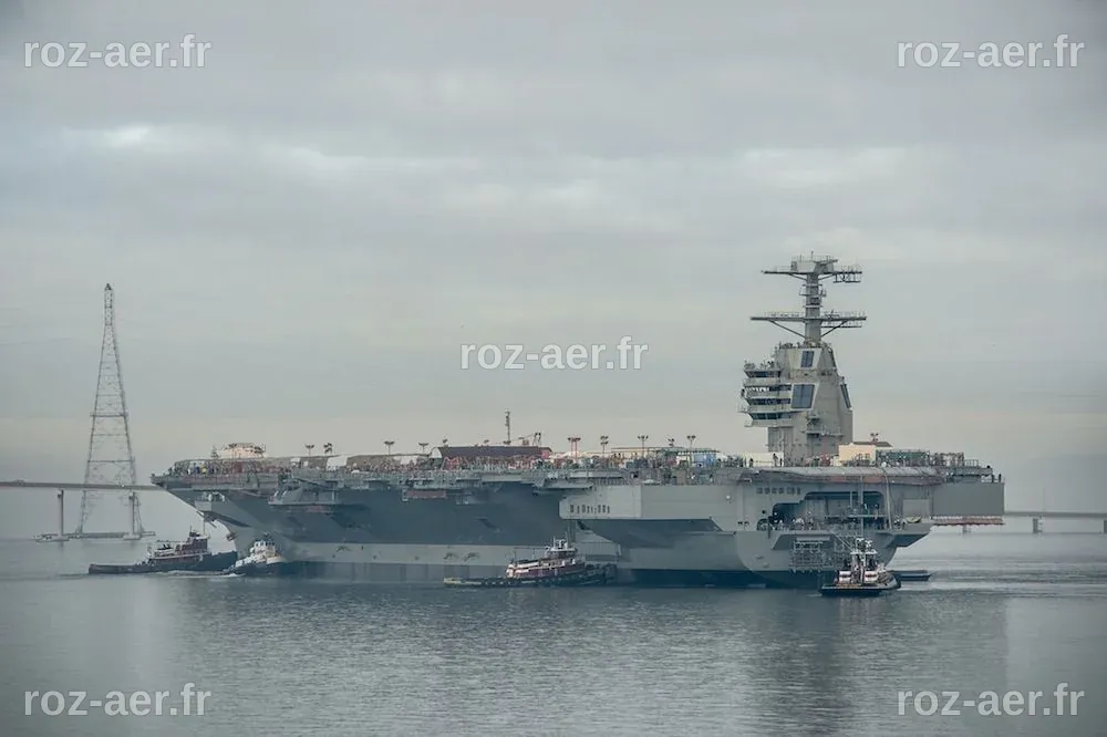 US Navy's Next-Generation Aircraft Carrier Begins Testing Phase | Live ...