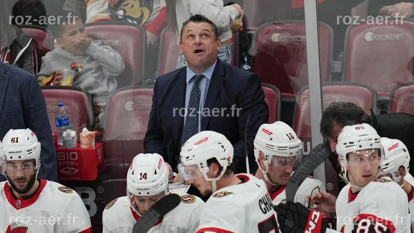 Senators fire coach D.J. Smith, replacing him with Jacques Martin on an ...