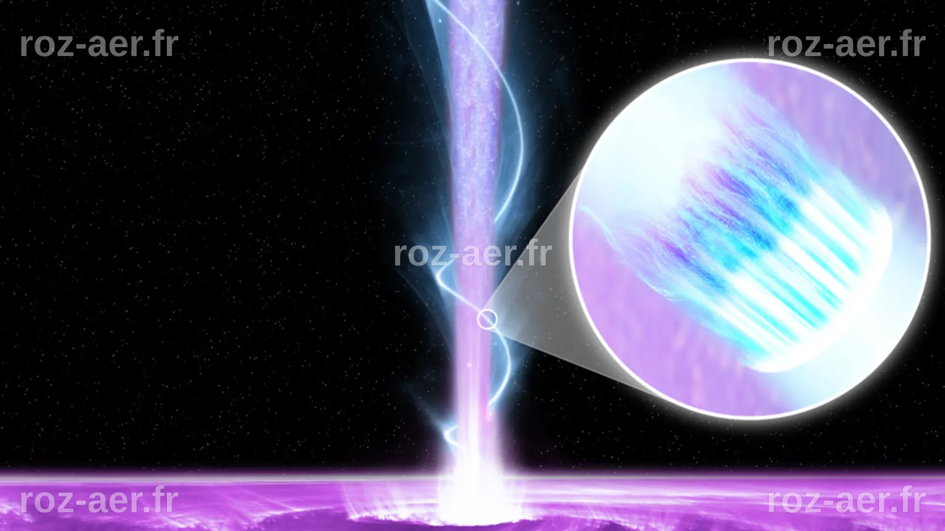 A supermassive black hole is spitting a high-energy jet toward Earth ...