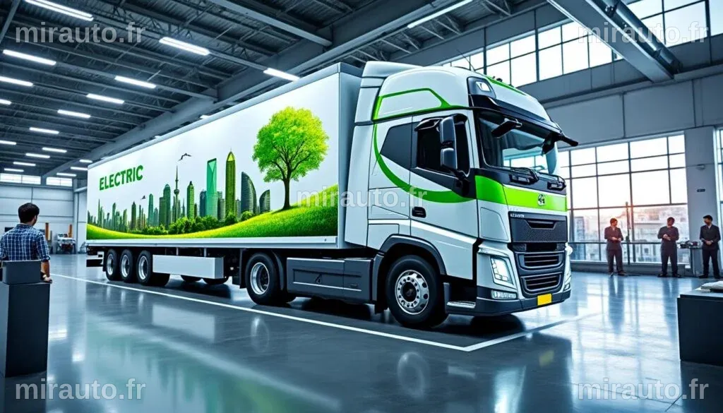 Une Start-up Chinoise Prête à Révolutionner le Marché des Camions Électriques en France