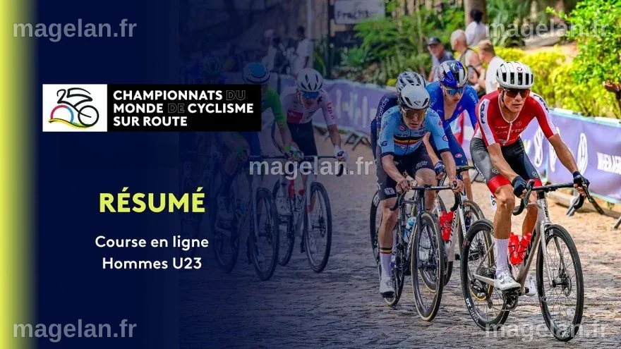 Le résumé de la course en ligne Hommes U23 en replay - Championnats du ...
