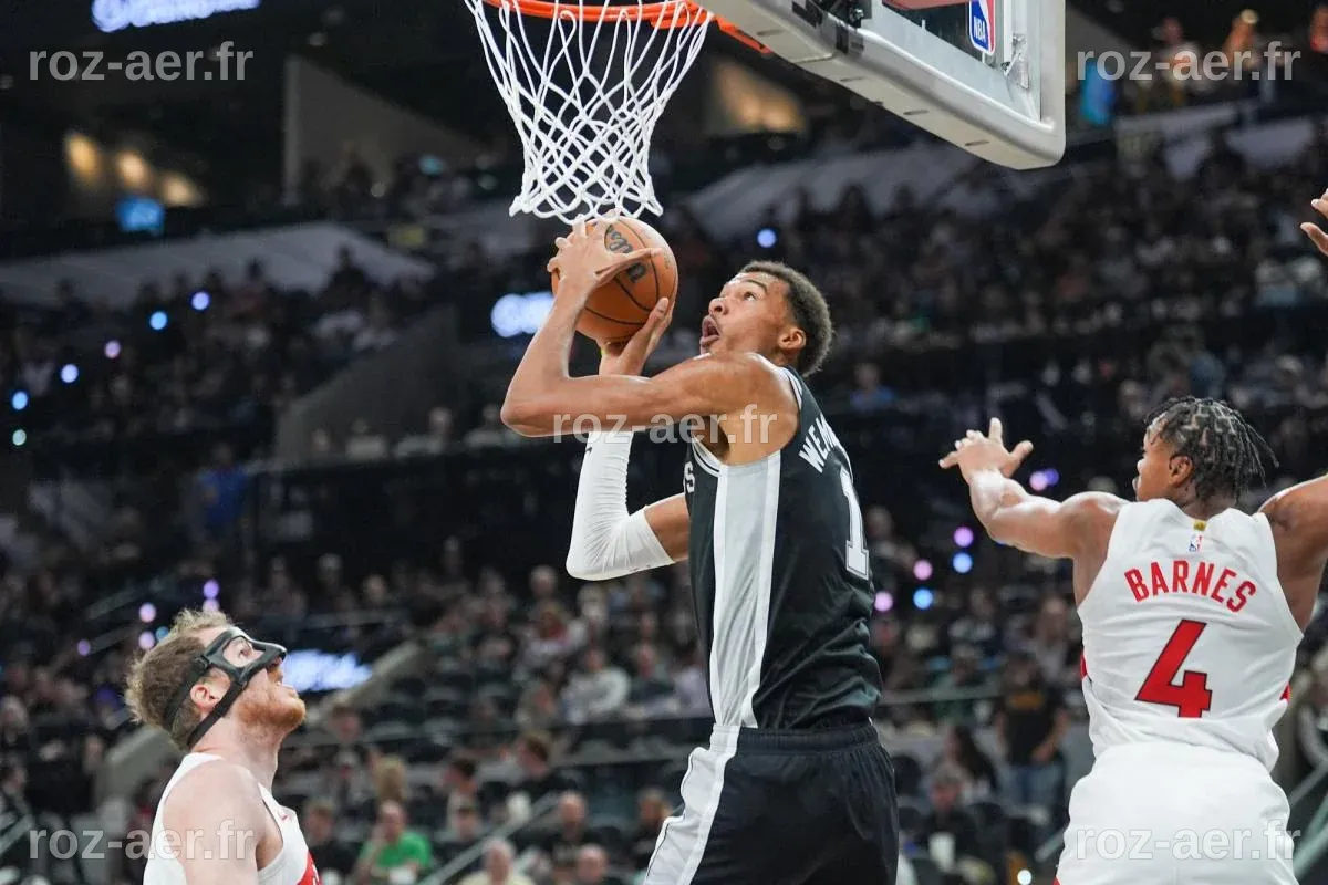 Victor Wembanyama victime d'une chute lors des playoffs : Les Spurs s'inclinent face aux Trail Blazers
