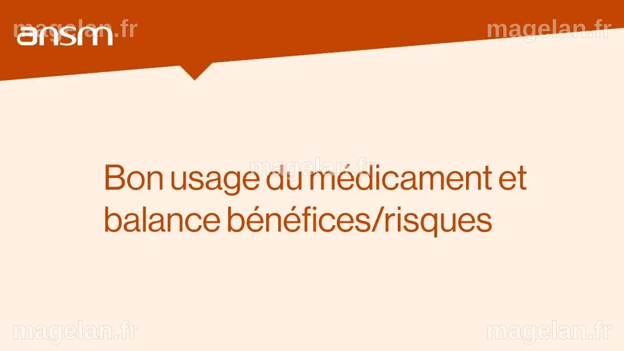 Bon usage du médicament et balance bénéfices/risques - YouTube
