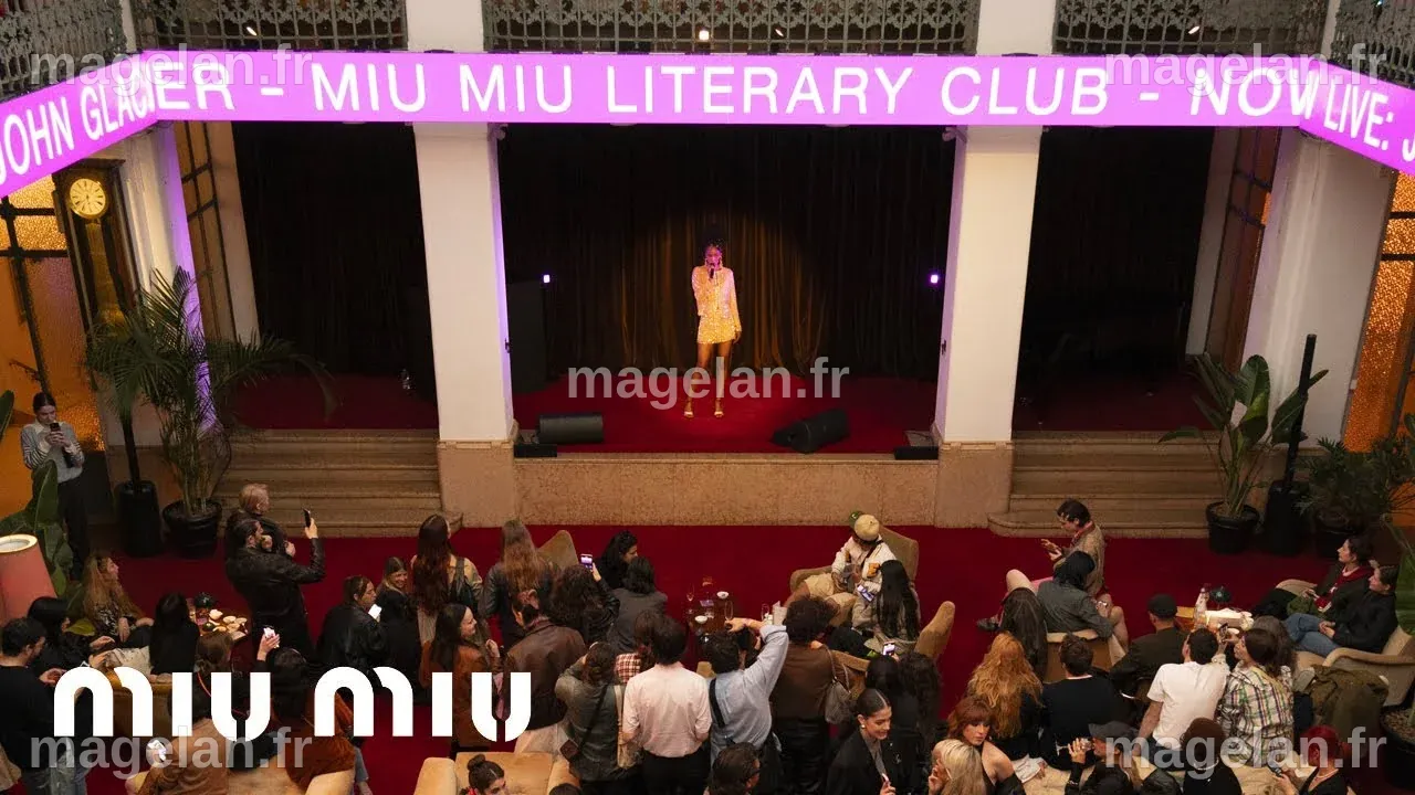 Miu Miu presented its Inaugural Literary Club "Writing Life" in Milan ...