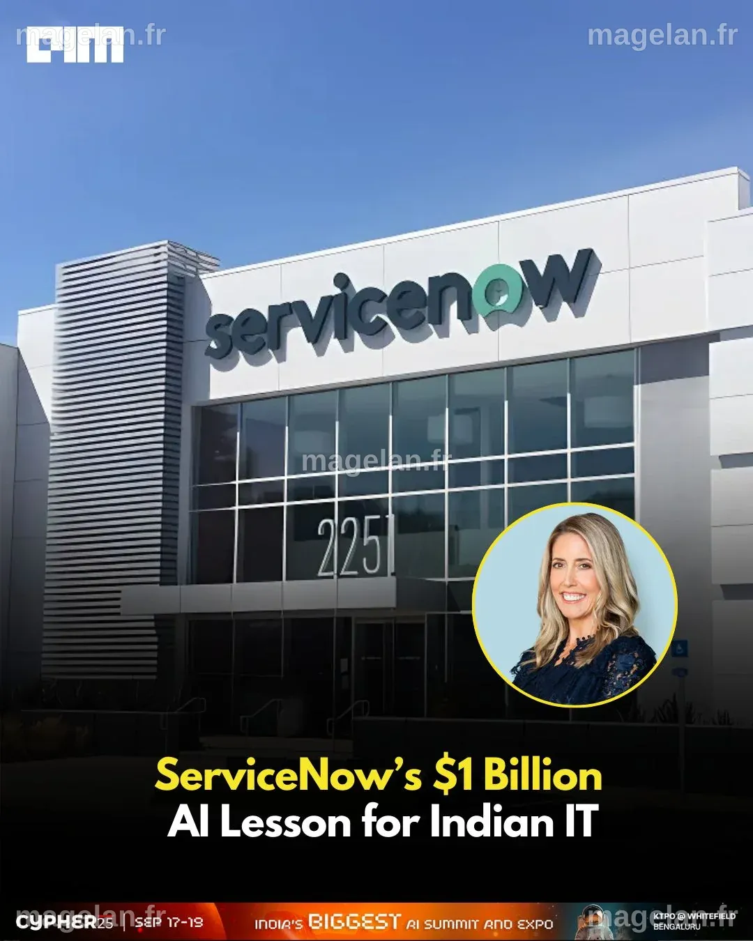 ServiceNow's AI product to hit $1B by 2026, CFO says | AIM posted on ...