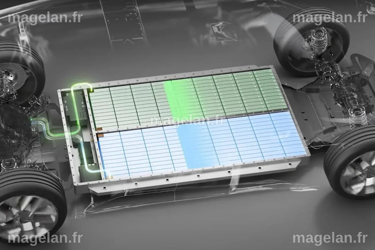 Photo 4 - Sur certaines versions de ses batteries doubles, CATL annonce ...