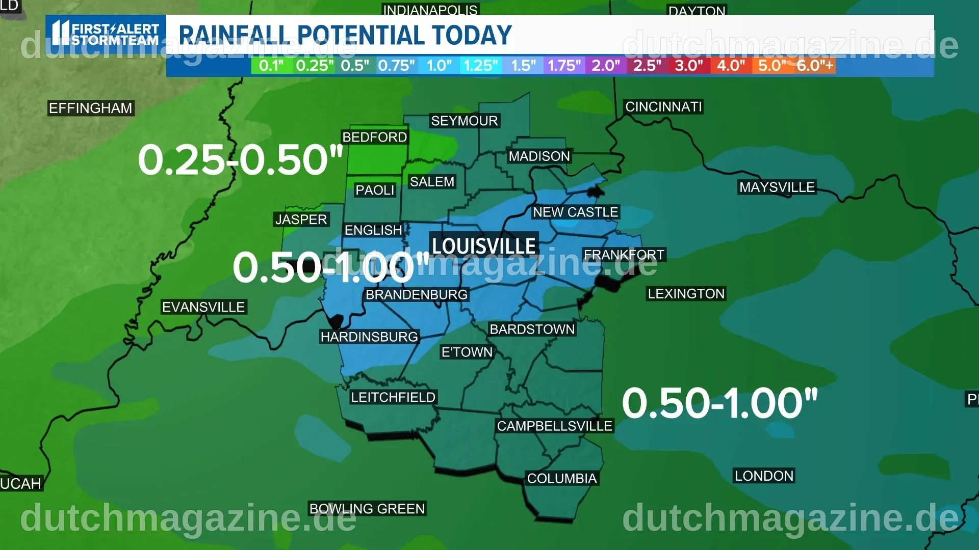 Thunderstorms, heavy rain expected in Louisville Thursday | whas11.com