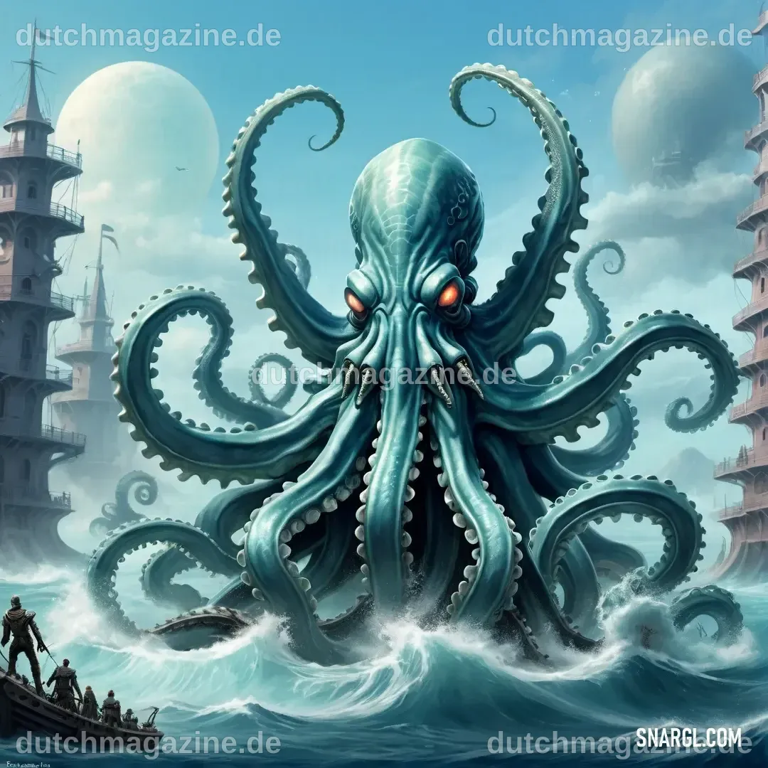 Kraken - Mythical Sea Creature Explained | Fantasy Creatures of Water