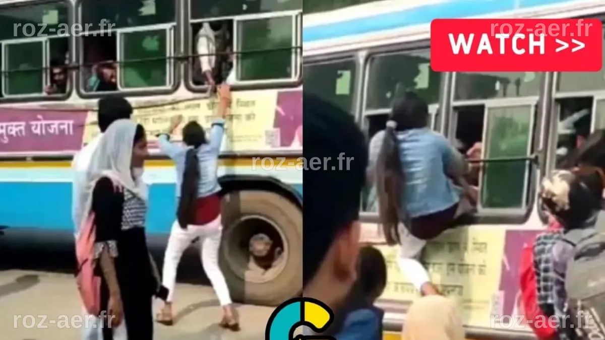 Viral Video: Girl Climbs Moving Bus Through Window, Internet Compares ...