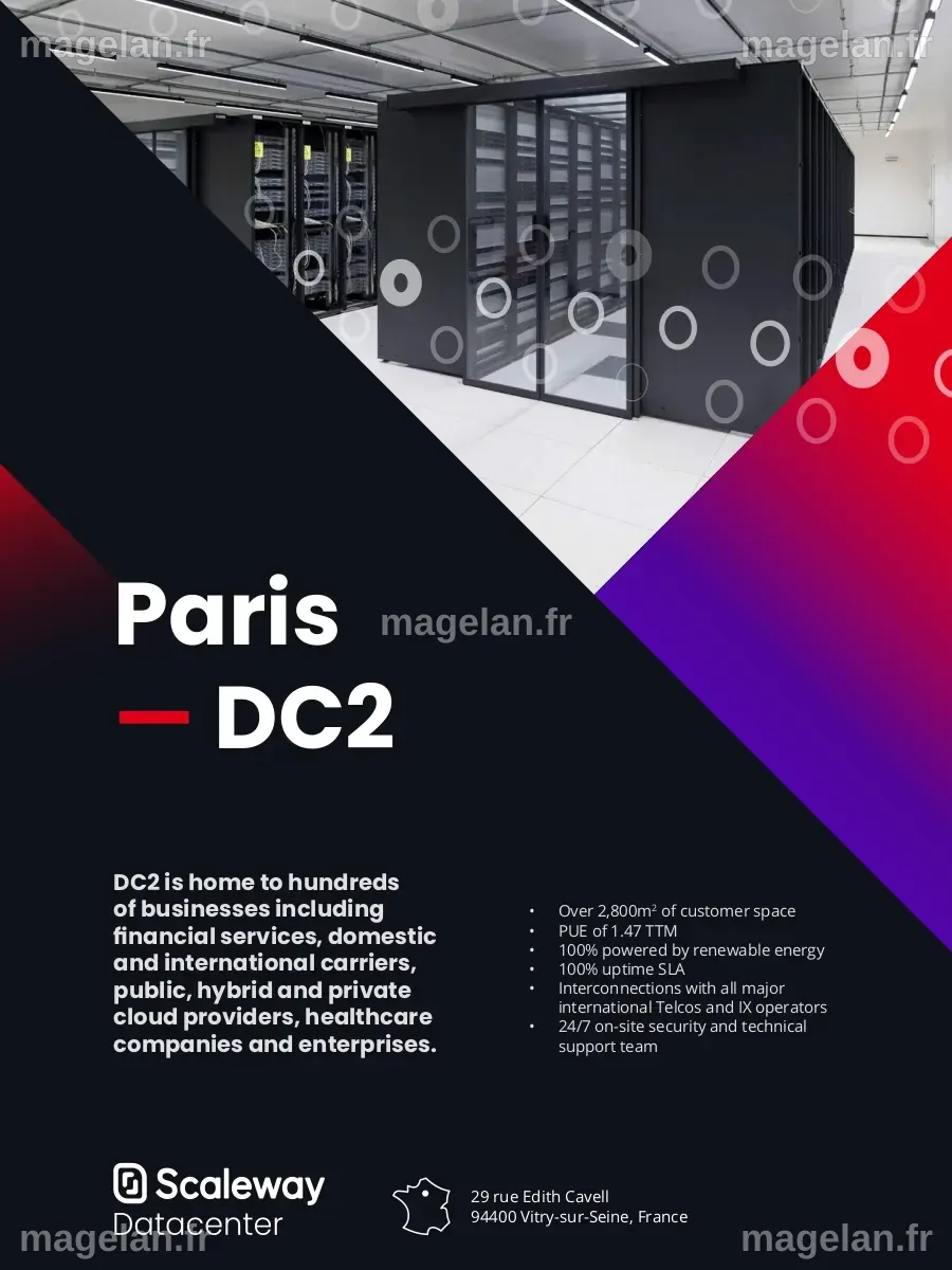 Les datacenters Scaleway seront séparées dans une nouvelle entité: Opcore