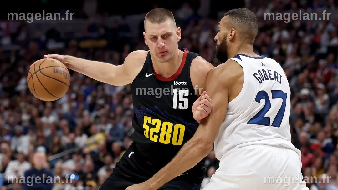 Nikola Jokic a écoeuré Rudy Gobert et les Wolves lors du Game 5 | beIN ...