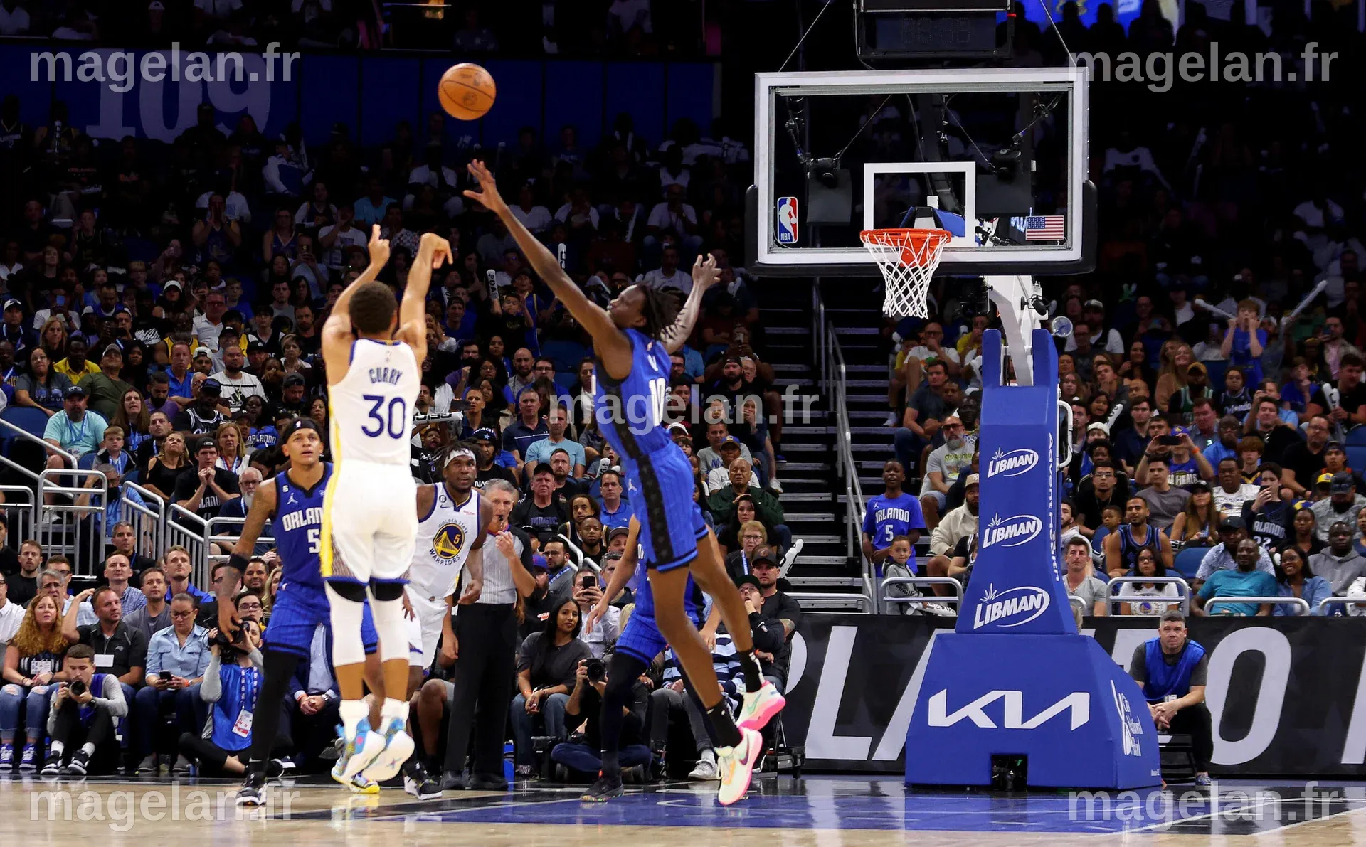 NBA: les Warriors s'écroulent face au Magic