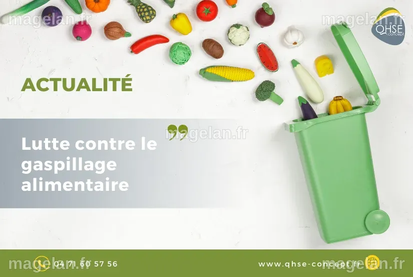Lutte contre le gaspillage alimentaire - QHSE Concept